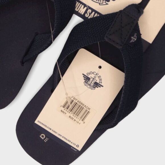 Docker's Premium Kids Navy Blue Sandals M 13/1 - Picture 11 of 11
